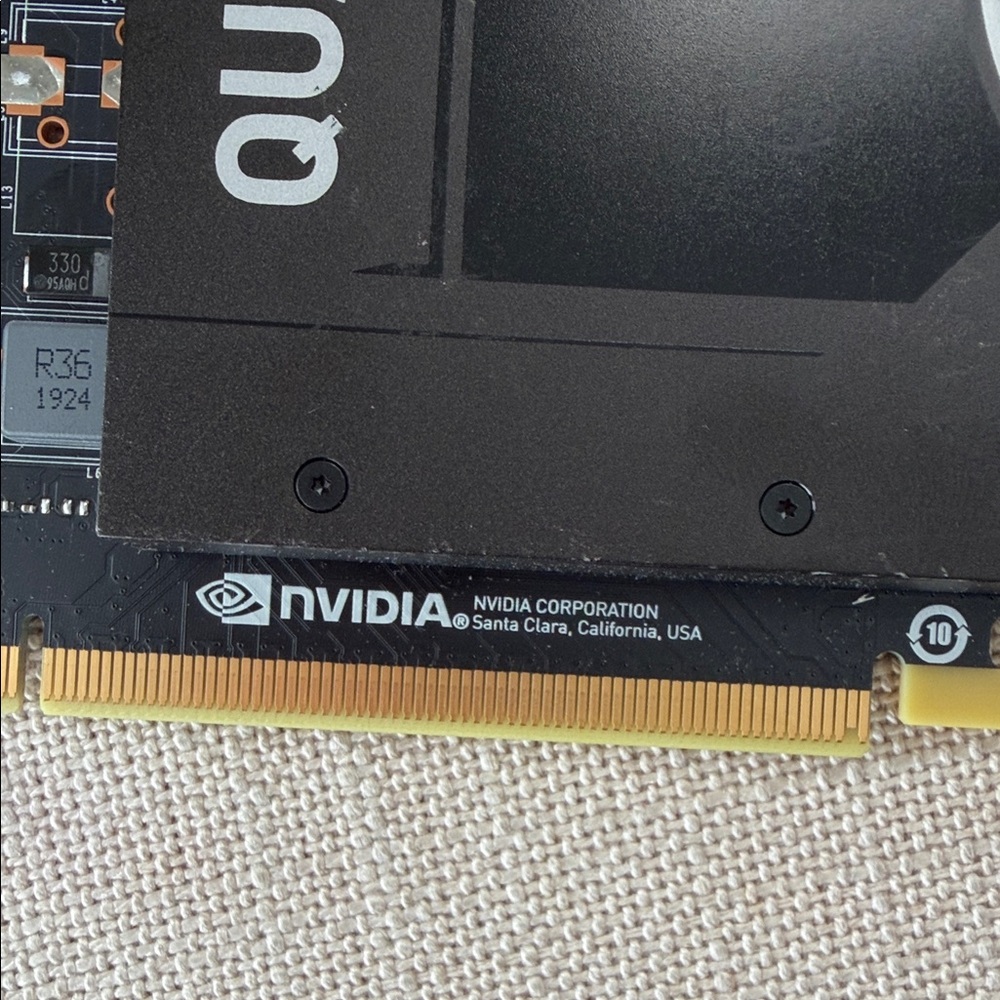 NVIDIA Quadro Black Workstation Graphics Card - Picture 2 of 6